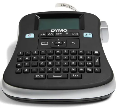 Produktbild von DYMO LabelManager ® ™ 210D+ - QWY, QWERTY, D1, Thermodirekt, 180 x 180 DPI, Schwarz, Silber