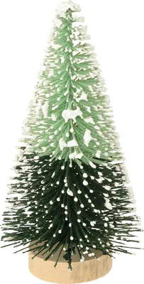 Produktbild von Mini Weihnachtsbäume für Winterdekoration und Bastelideen, 6 Stück