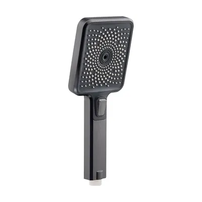 Produktbild von SCHÖNER WOHNEN-Kollektion Handbrause VERINA, Industrial, wassersparender Duschkopf eckig, Duschbrause mit 3 Strahlarten