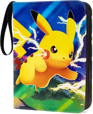 Produktbild von Pokémon Sammelalbum, Sammelkarten Album 4 Tasche, 50 Seiten 400 Karten, Kompatibel Diverse Karten
