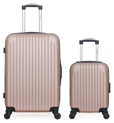Image de HERO - Lot de 2 - Valise weekend et valise cabine XXS CARPATES