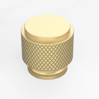 Productafbeelding van 10 gouden meubelknopen, kastknopen en ladeknopen voor kasten, deuren en commodes