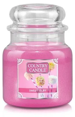 Obrázek produktu pro Vonná svíčka Country Candle Sweet Stuff, střední, s dvěma knoty (453 g)