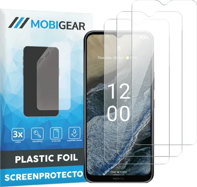 Produktbild von Mobigear  Nokia G11 Plus Displayschutz Schutzfolie - Hüllenfreundlich (3er Pack)