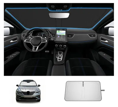 Productafbeelding van Autobekleding voor zonbescherming, geschikt voor Renault Arkana, modeljaren 2021-2026