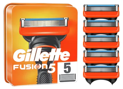 Produktbild von Gillette Rasierklingen - 5 Stück - Alte Variante