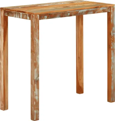 Produktbild von The Living Store Bartisch 112x55x108 cm Altholz Massiv