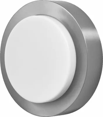 Immagine prodotto di Ledvance Lampada da parete per esterni a LED Plafoniera Endura Style Disc acciaio IP44 8W 370lm bianco caldo 3000K