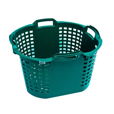 Produktbild von Universalkorb / Kunststoffkorb / Wäschekorb 50 ltr. grün