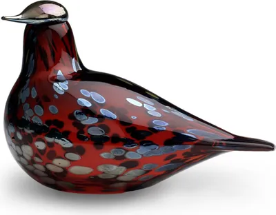 Produktbild von Iittala Birds by Toikka - Rotkelchen - 200 x 125 mm - Cranberry 1014461