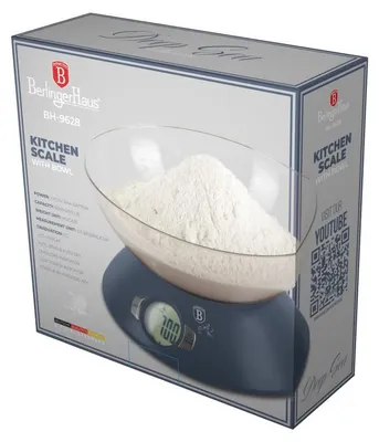 Produktbild von Digitale Küchenwaage mit Schüssel Deep Sea Collection