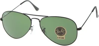 Immagine prodotto di OCCHIALI DA SOLE RAY-BAN AVIATOR 3025 (L2823) nero con lenti verdi