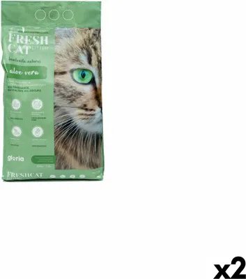 Image de Litière pour chat Gloria Premium Aloe Vera 10 kg 2 pièces