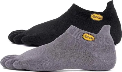 Produktbild von Vibram Fivefingers No Show Socken 2 Paare Mehrfarbig EU 34-37 Herren,Damen Mehrfarbig EU 34-37