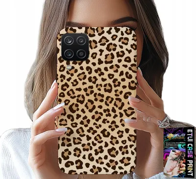 Produktbild von Fall Für Samsung A12 / M12 - Zurück In Leopardenmuster Modische Frauen Muster