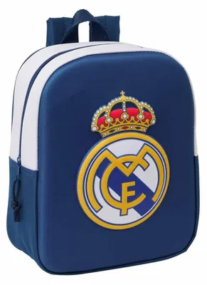 Image de Safta Real Madrid 3D Mini 6 l 32 x 43 x 14 cm Sac à dos bleu Enfants Bleu Taille unique