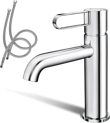 Produktbild von Kaltwasserhahn mit Wassersparfunktion, Einhandbedienung, für Badezimmer