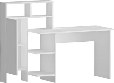 Immagine prodotto di Scrivania in legno "Bugra" - 135 x 60 x 111 cm - Bianco