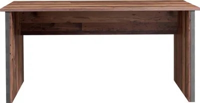 Produktbild von Forte Schreibtisch Bürotisch CLIF 153 cm Optik: Old Wood Vintage, 153x70x73 cm