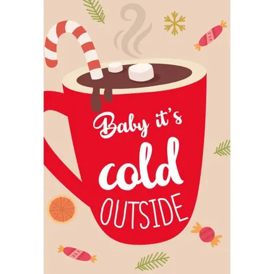 Produktbild von Ravensburger Puzzle 17356 - Happy Holidays -Baby it's cold outside - 99 Teile
