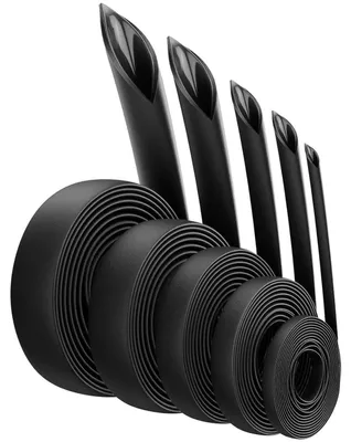 Productafbeelding van Krimpfolie 3-in-1, rollengood, isolatietape, zwart, Ø 7,9 mm, 2 meter
