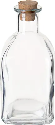 Produktbild von Orion | Flasche mit Korken - 270 ml - Aus Glas - Dichter Verschluss - Für die Küche und Dekoration