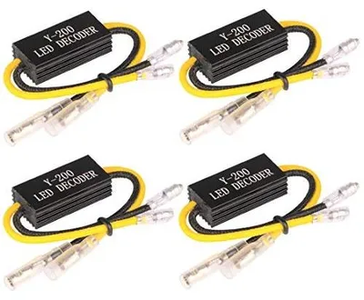 Zdjęcie produktu dla Rezystor ładujący LED 12V 10W do motocykla kierunkowskazu 4 szt.