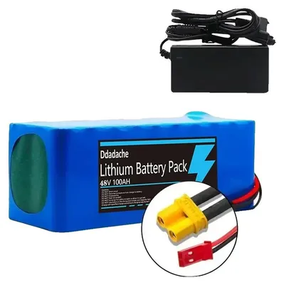 Obrázok produktu pre Lítium-iónová batéria, kapacita 100000 mAh, integrovaná BMS, nabíjačka XT30-JST