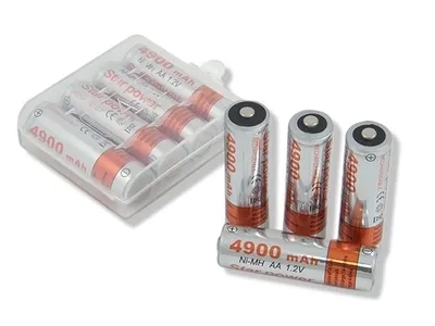 Image de Bc56A 4Xaku Aa Star Power 4900Mah Ni-Mh