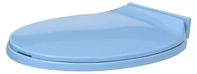Produktbild von WC-Sitz oval mit Absenkautomatik in Blau