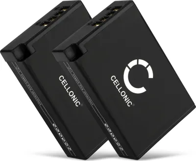 Produktbild von CELLONIC 2x Akku für Kamera Kompatibel mit Canon EOS 750D, EOS 200D, EOS 760D, LP-E17 - (950mAh, 7.4V)