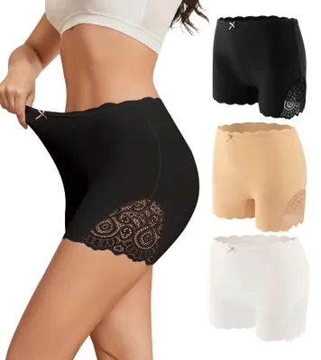 Imagen del producto de Solidchoice - Pantalones cortos sin costuras para mujer, tipo bóxer, para uso diario