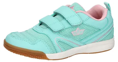 Produktbild von Lico Unisex Kinder Boulder V Hallenturnschuhe, Türkis Rosa, 34 EU