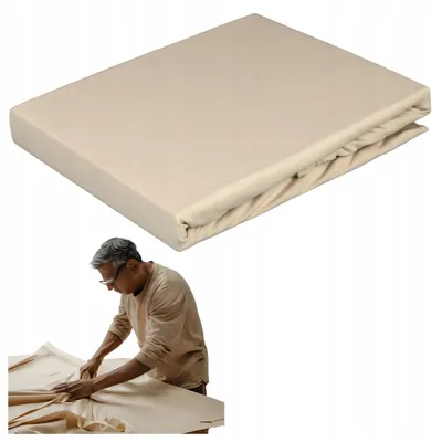 Obrázek produktu pro Textom, prostěradlo s gumou, jersey, 200x220 cm, lem 30 cm, 100% bavlna