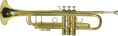 Image de DIMAVERY TP-20 Trompette en si bémol, or