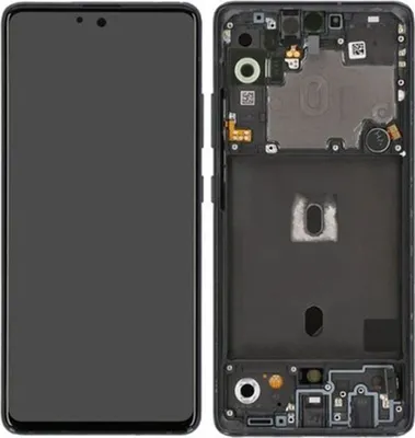 Produktbild von Original Samsung LCD für Samsung Galaxy A51 5G A516 Black GH82-23100A