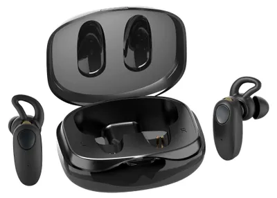 Image de Zimilo : aide auditive numérique avec réduction du bruit, rechargeable avec boîtier de recharge, volume réglable, écouteurs confortables pour seniors, noir