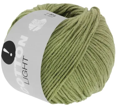 Produktbild von Lana Grossa - Baumwolle Light 0007 heugrün