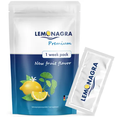 Image de Lemonagra | Active Men - Spécialement pour les hommes actifs - Avec des ingrédients naturels (7 sachets par paquet)