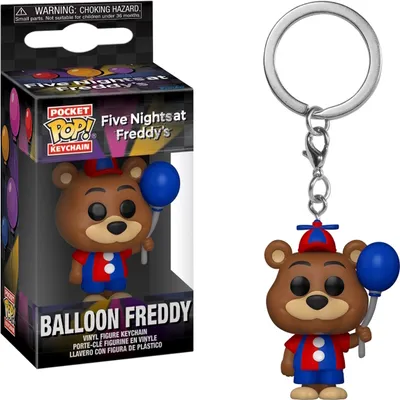 Produktbild von Five Nights at Freddy's - Balloon Freddy - Schlüsselanhänger Funko Pocket POP! Keychain