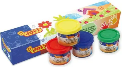 Image de Jovi - Peinture au doigt Jovi 35ml Assorti | Mettre un 5 pot