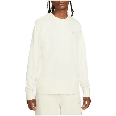 Produktbild von Nike Club French Terry Pullover Rundhalsshirt COCONUT MILK/WHITE XL