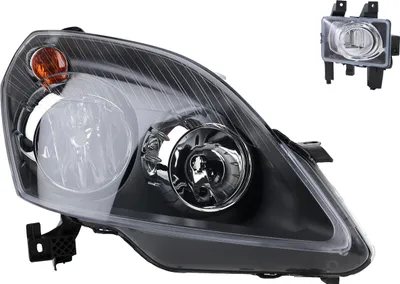 Produktbild von Scheinwerfer passend für Opel Zafira B 07/2005 -01/08 H7 H1 Re. + Nebel. 1216670 1216572 93179911 93190409 6710040 6710054 1710367 1325 Johns
