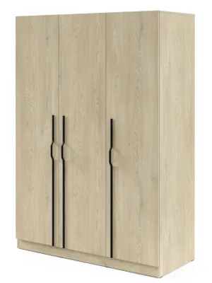 Produktbild von Kleiderschrank BRAGA BR2dc  150 cm Eiche Cremona – Modulares Schranksystem mit Schubladen und Metallgriffen