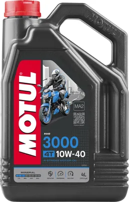 Zdjęcie produktu dla Olej Motul 10W40 4L 3000 4T Mineralny / Motocykle