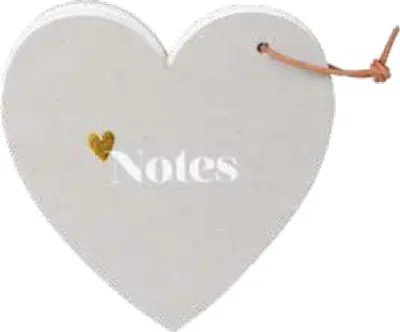 Produktbild von Räder Heartnotes Notes 13x12x2cm