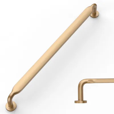 Möbelgriffe 10er-Pack, Champagnerbronze, 254 mm Lochabstand