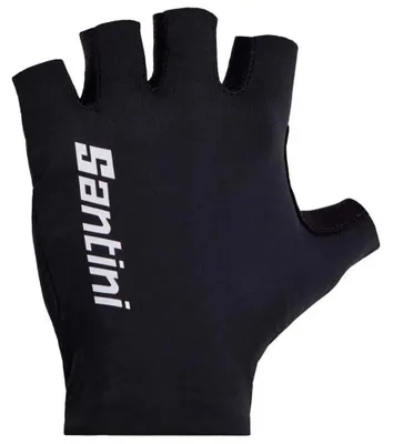 Image de SANTINI Gants de vélo sans doigts - 3D - Noir XL