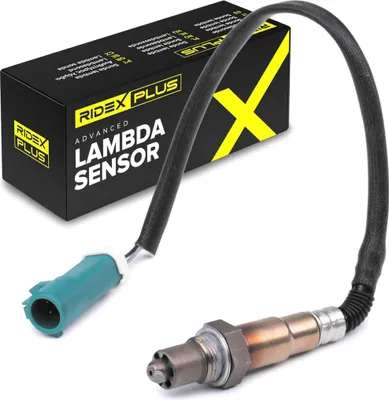 Produktbild von RIDEX PLUS 3922L0124P Beheizt Lambdasonde für FORD Fiesta Mk5 Schrägheck (JH1, JD1, JH3, JD3) 380mm