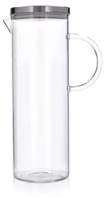 Produktbild von Nova DUKA Hitzebeständiger Glaskrug mit Deckel 1,5 l